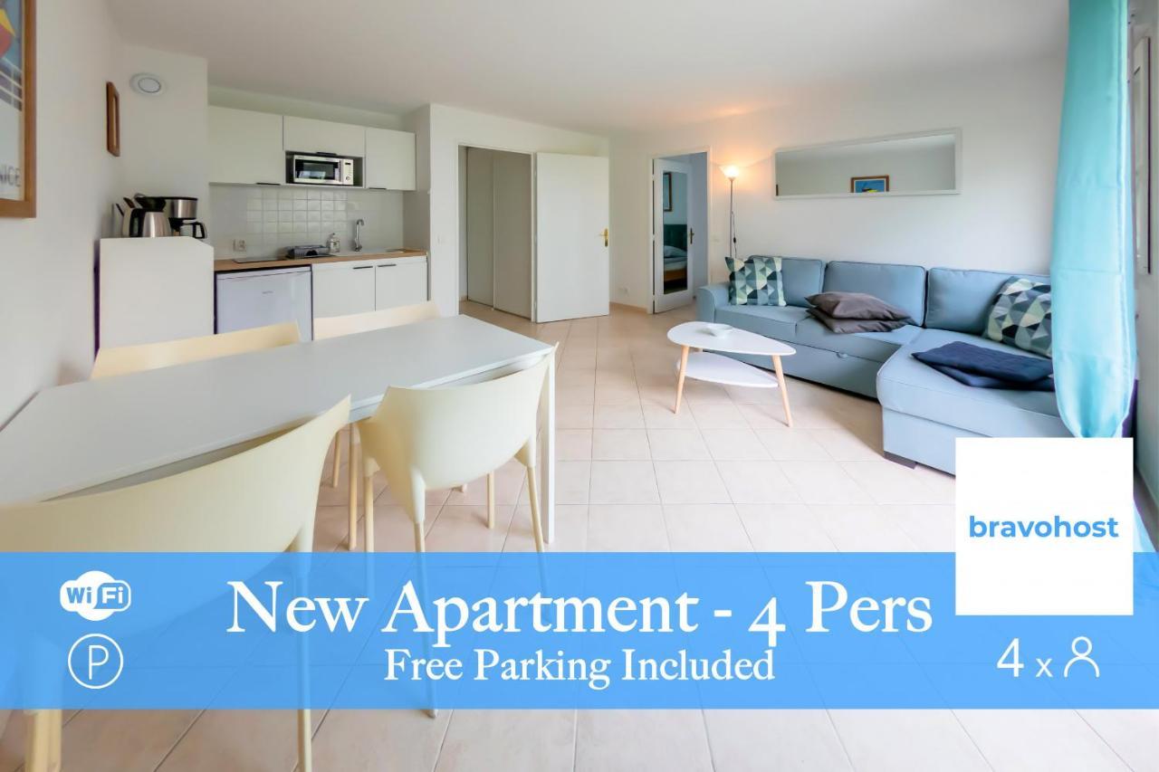 Le Soleil D'Or 4 Pers Parcheggio Wifi Apartment นีซ ภายนอก รูปภาพ